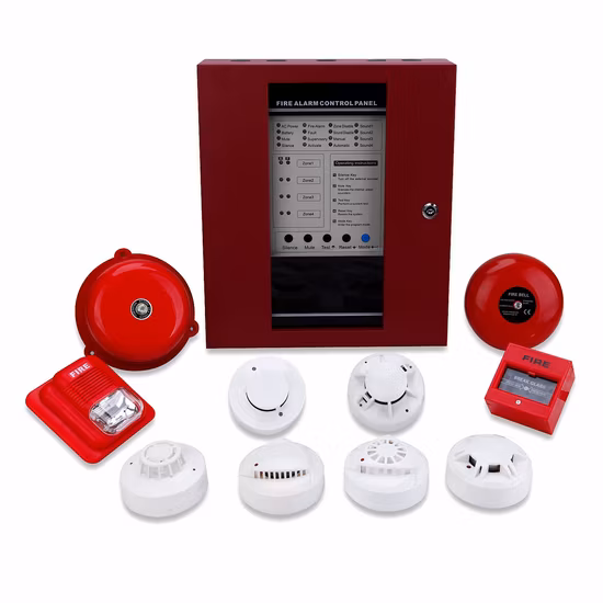 Optical Firefighting Fire Alarm Control Panel